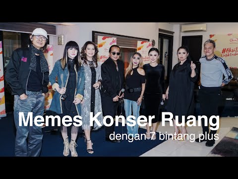 Memes Konser Ruang dg 7 bintang plus