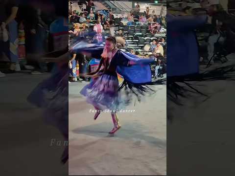 Fancy Shawl dancer #indigenous #powwow #fancyshawl #dance #culture #nativepride #nativeamerican #fpy