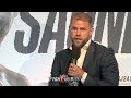 BILLY JOE SAUNDERS SHREDS "BUM" CHRIS EUBANK JR "I BEAT HIM WITH MY EYES CLOSED!"