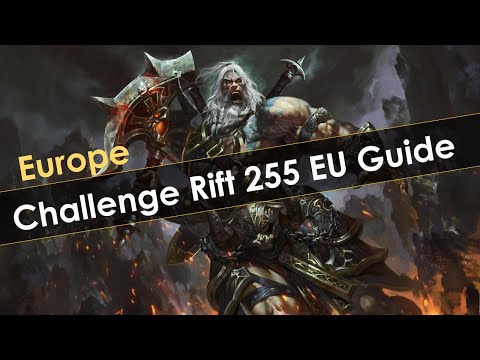Diablo 3 Challenge Rift 255 EU Guide