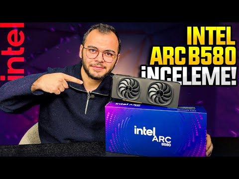 INTEL ARC B580 12GB GDDR6 192Bit Limited Edition Ekran Kartı - Ürün Videosu