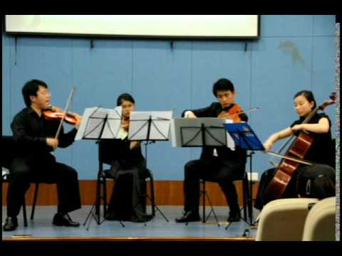 Beethoven String Quartet Op.18 No.4 Mvt.1 - SJTU Quartet