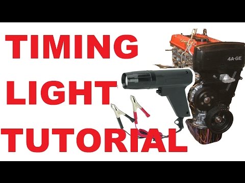How to set timing using a TIMING LIGHT