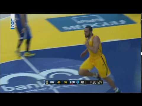 Riyadi vs Louaize - Ali Haidar Dunk