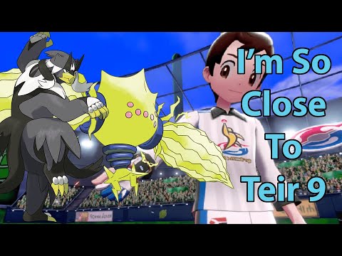 Pokemon Shield I got Tier 9 in Ranked Doubles VGC