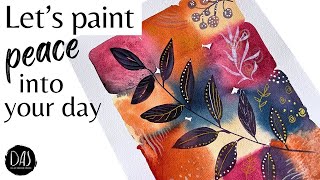 How To Paint Watercolor Wet-in-Wet Fabulous Backgrounds For Beginners and More
