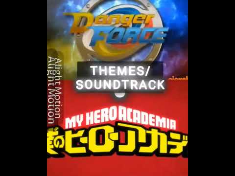 MY HERO ACADEMIA VS DANGER FORCE IN TERMS OF WRITING#alightmotionedit #vsshort  #nickelodeon