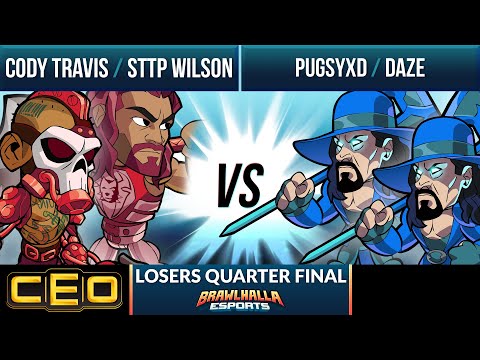 STTP Wilson & Cody Travis vs Pugsyxd & Daze - Losers Quarter Final - CEO Dreamland 2020 2v2