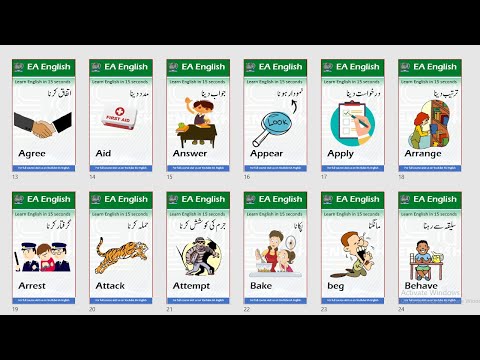 320 Forms of Verbs FOV with Urdu Hindi Meaning Verb form 1st