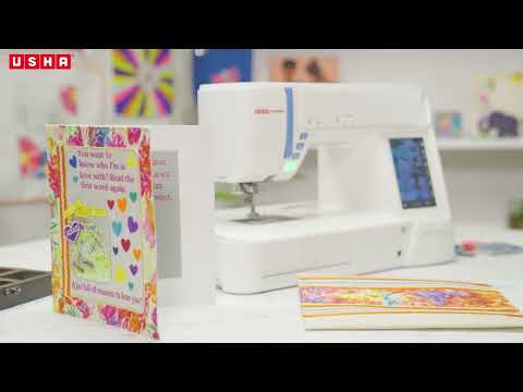 Usha Janome  Skyline S9 Embroidery Machine
