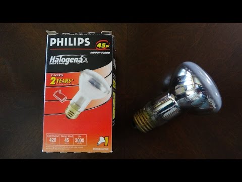 Philips 45 Watt R20 Halogen Flood Light Bulb