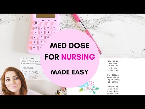 Nursing Med Dosage Calculations Made Easy (IV DRIP FACTOR, IV FLOW RATE, PEDIATRIC DOSAGE)