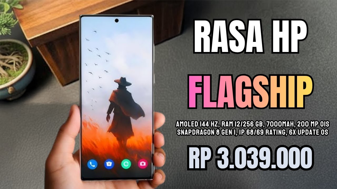 INI BARU WORTH IT‼️RAM 12/256 GB, SNAPDRAGON 8 GEN 1, 200 MP | HP 3 JUTAAN TERBAIK TERBARU 2025