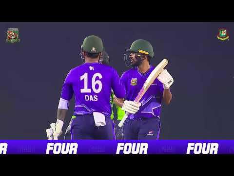 Litton Das in full flow. 🔥#ODOMMO #Bangladesh #BCB #Cricket