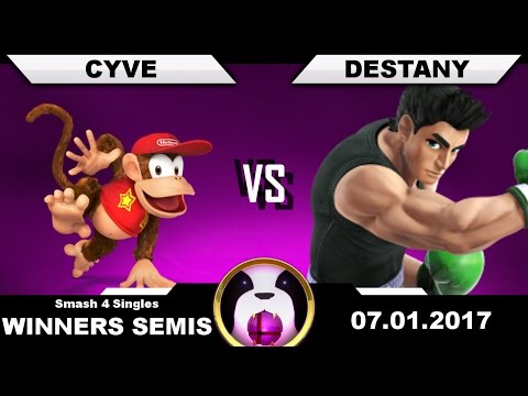 PPT-W17 - pM | cyve (Diddy) Vs. Destany (Little Mac) - Winners Semis - Smash 4