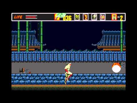 Revenge of Shinobi (Mega Drive/Genesis) Played on a JXD S7800 Android Gaming Device