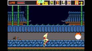Revenge of Shinobi (Mega Drive/Genesis) Played on a JXD S7800 Android Gaming Device