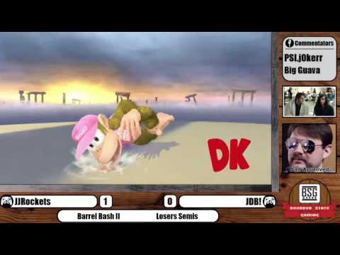 BSS Barrel Bash 2 (Smash 4 Singles) - JJRockets vs JDB!