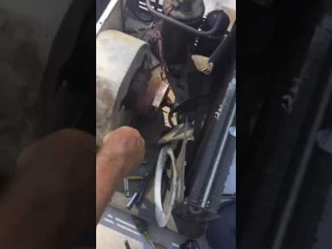 How to change out a dometic AC motor on a RV