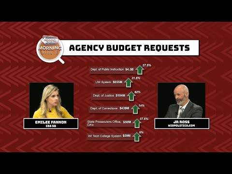 WisEye Morning Minute: Agency Budget Requests