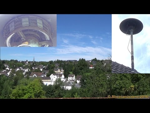 Sirenenprobe Ruppichteroth - Sirenen schallen durch das Bröltal