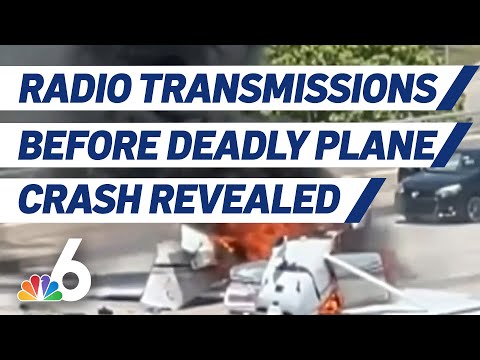 Radio Transmissions Before Deadly Plane Crash Revealed