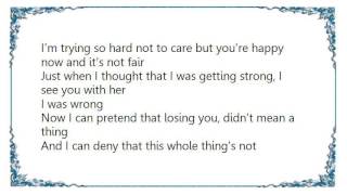 Christina Milian - It Hurts When Lyrics