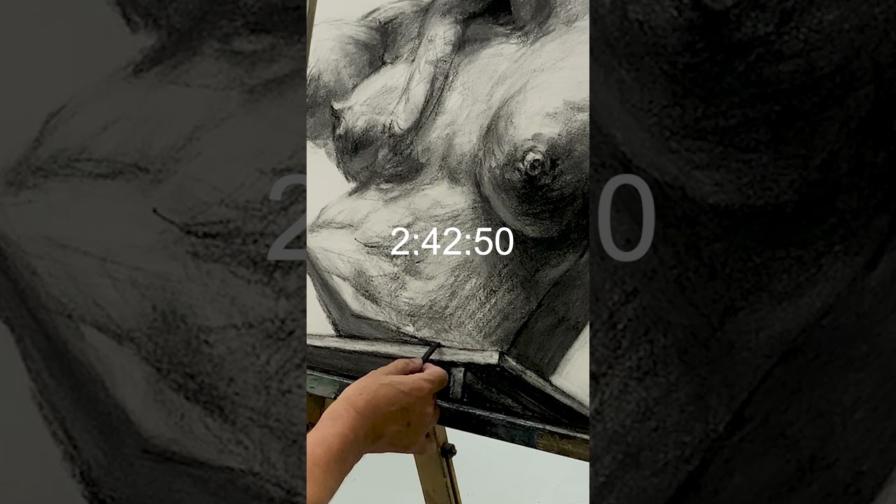 デッサン歴40年以上の神すぎる石膏デッサン#東京藝術大学 #美術予備校 #石膏デッサン #ショナビ #デッサン