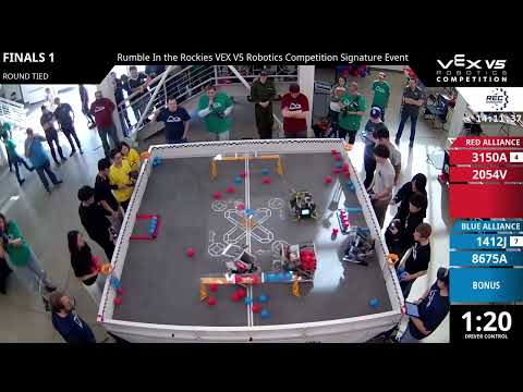 Rumble In the Rockies : Oquirrh - Final #1-1 - 3150A & 2054V vs 1412J & 8675A - Auton + Driver