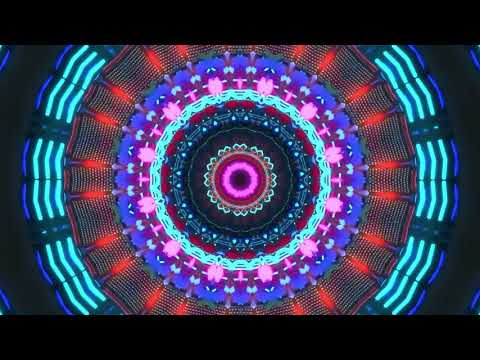 Free party night club  vj shine stage visuals, kaleidoscope, pattern, sparkle, texture