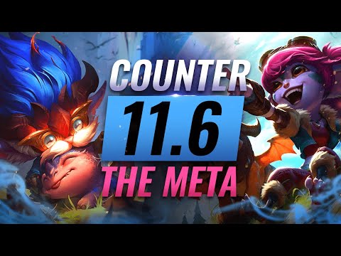 COUNTER THE META: How To DESTROY OP Champs for EVERY Role - League of Legends Patch 11.6