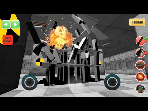 Destroy it all! Physics game video