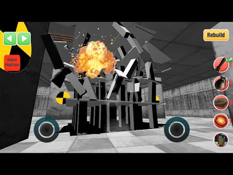 Destroy it all! Physics game