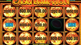 BIG WIN Slot Cash Eruption Bonus & Free Spins Feature Explodes!