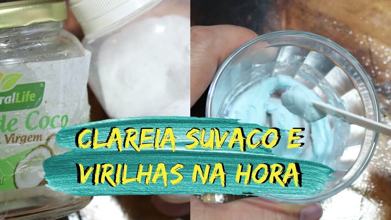 APLIQUE 1X CLAREIA AXILAS E VIRILHAS pra começar hoje