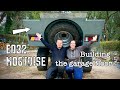Unimog Camper E032 Building The Garage Floor Part 2