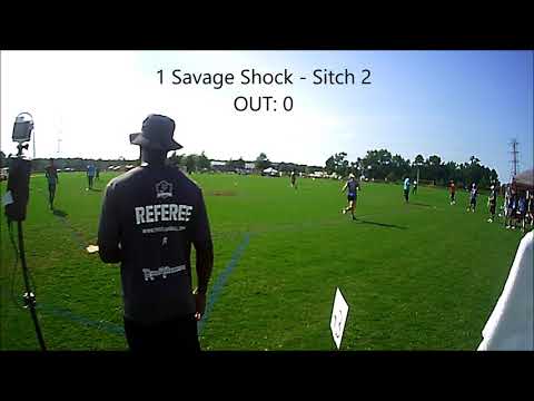 Savage Shock vs Sitch - Quarter Finals - Tidewater Kickball Open 2017