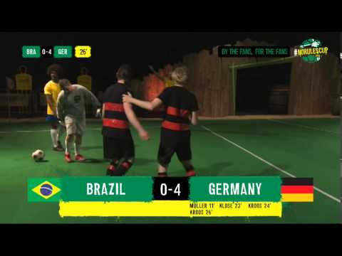 Brazil 1-7 Germany Full Highlights #NoRulesCup
