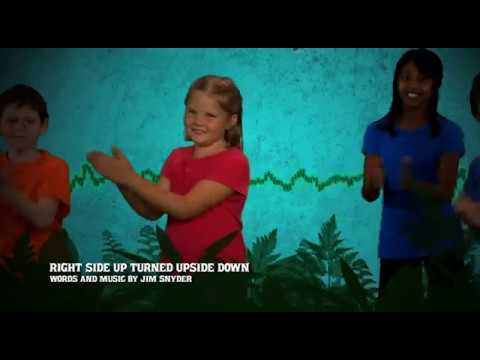 Right Side Up Turned Upside Down Song Motions and Lyrics