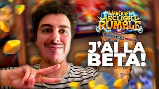 WARCRAFT RUMBLE MA PREMIÈRE PARTIE + PREMIÈRES IMPRESSIONS A CHAUD - ( J'AI LA BETAAAAAAAAAA)