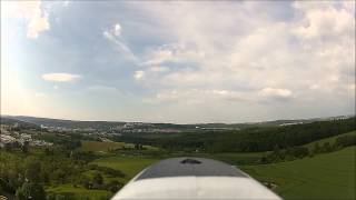 preview picture of video 'Flug über den TSV in Wernau mit dem Easystar 2  und einer GoPro HD2'