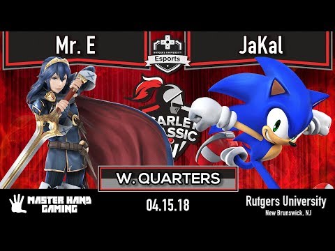 Scarlet Classic IV - Mr. E (Lucina) vs JaKal (Sonic) - Winner's Quarters