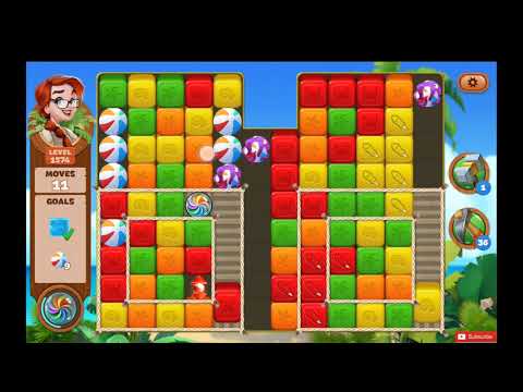 Lost Island Blast Adventure Level 1574 NO BOOSTERS - A S GAMING ✔