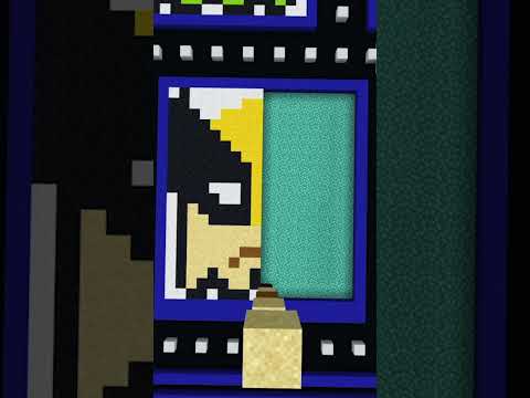 Gameiino - Minecraft: Pac-Man Sand Art (Wolverine Ghost) | #shorts