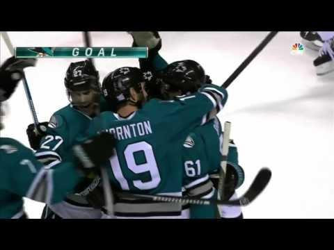 Blue Jackets @ Sharks Highlights 11/03/15