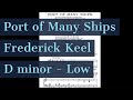 Port of Many Ships Piano Accompaniment Three Salt-Water Ballads Keel Karaoke Low