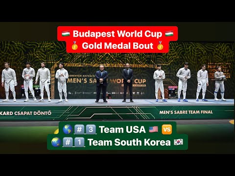 Budapest World Cup 2024 SMS TEAM - GOLD - USA v South Korea