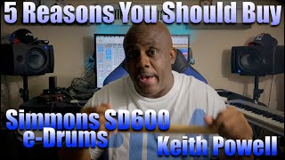 Video thumbnail for Simmons SD600 Review: 5 Reasons You SHOULD Buy Simmons SD600 Drums by Keithron Powell