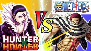 【ワンピース VS ハンターハンター】ビッグマム海賊団カタクリ VS 幻影旅団クロロ 頂上決戦！【YouTuberアイドルうらきす】