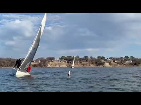 DCYC J24 fleet 163 racing school. Spinnaker set is amazing!